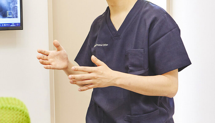 患者様の声に寄り添った幅広い治療の提示